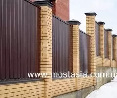 Паркани з профнастилу