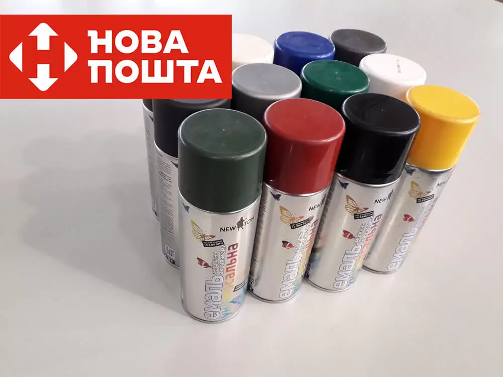 Аэрозольные краски RAL от Mostasia